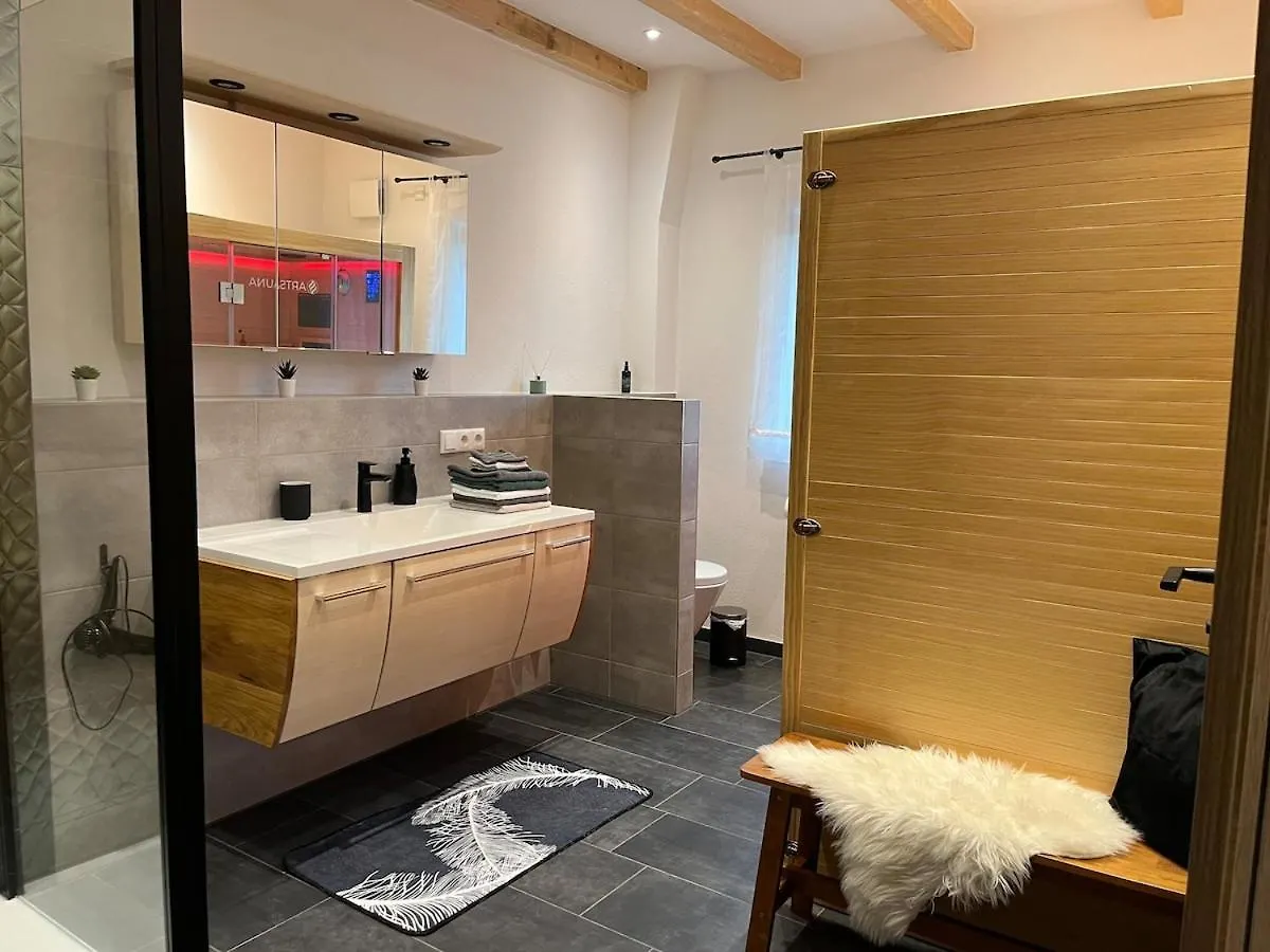 Apartament Neue Moderne Ferienwohnung Mit Infrarot Sauna Hengersberg Niemcy
