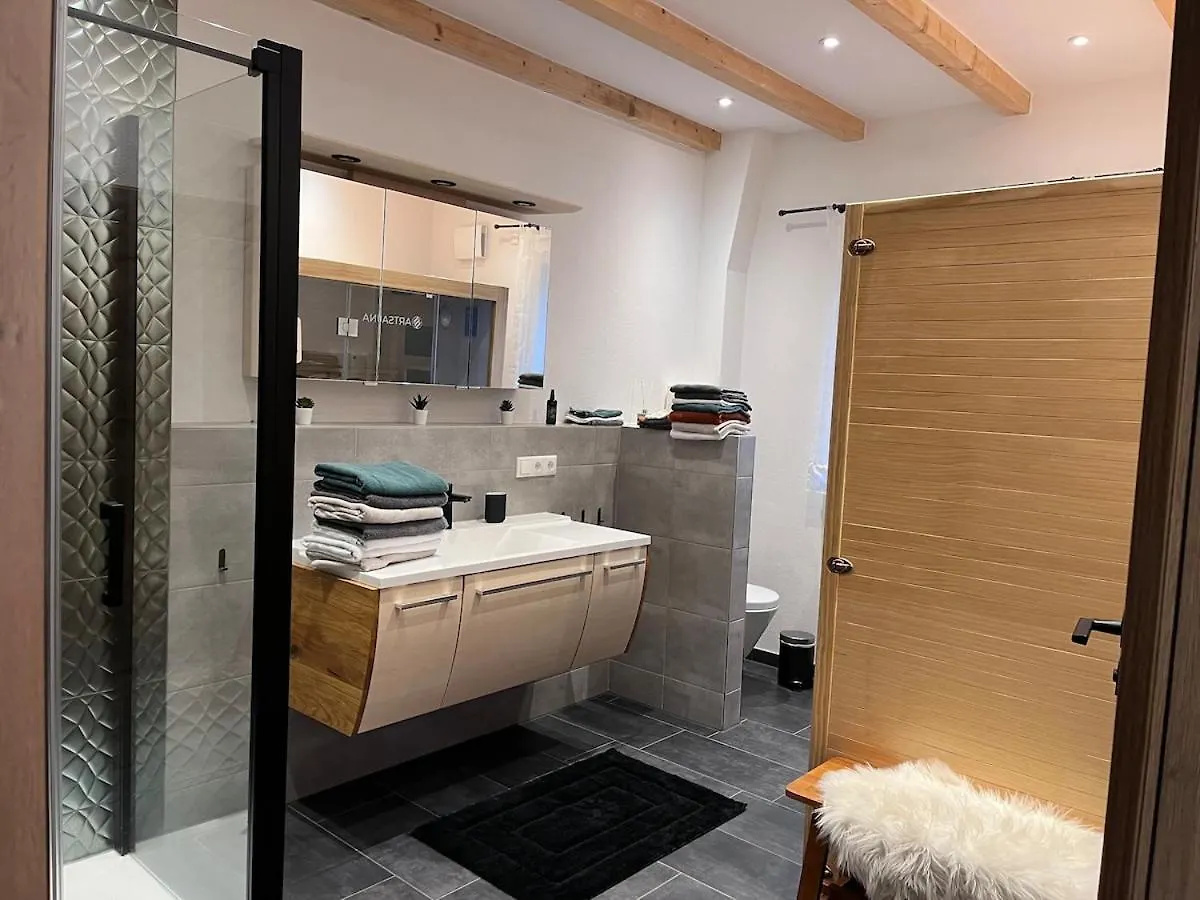 Apartament Neue Moderne Ferienwohnung Mit Infrarot Sauna Hengersberg Niemcy